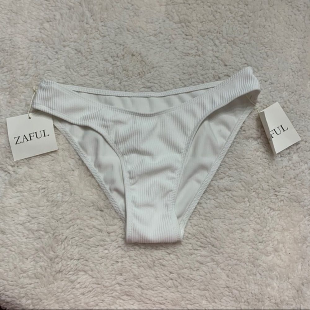 Zaful White Bikini Bottom